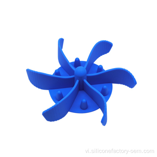 Nâng cấp con chó chậm thức ăn silicone pet bát